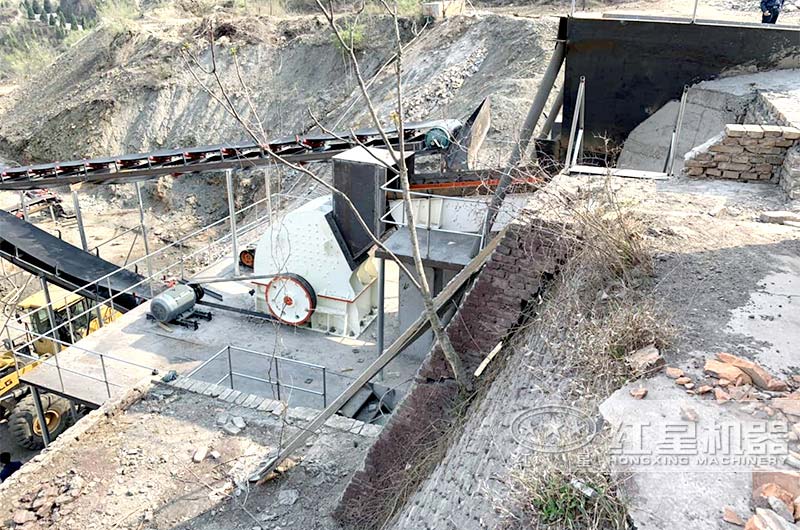 重錘破碎機單獨使用現場 重錘破碎機單獨使用現場