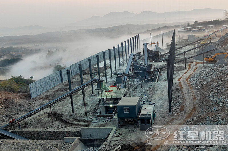 石料破碎生產客戶現場實拍 石料破碎生產客戶現場實拍
