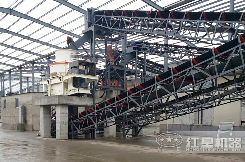 HVI制砂機(jī)作業(yè)現(xiàn)場(chǎng) HVI制砂機(jī)作業(yè)現(xiàn)場(chǎng)